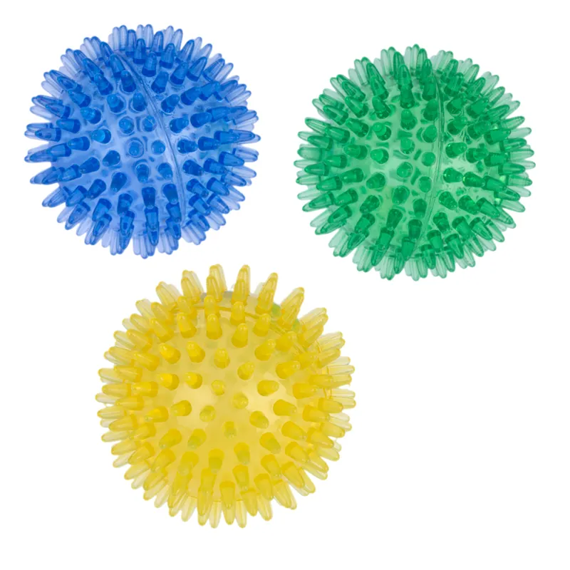 zooplus basics spiked ball set med noppbollar - 3 st Billigare