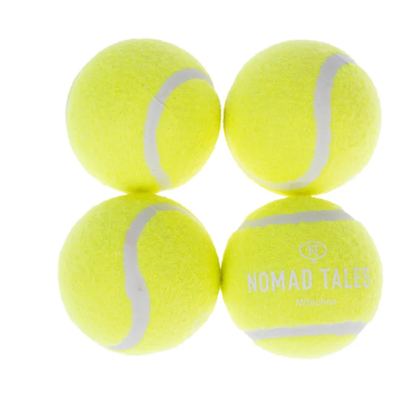 Nomad Tales Bloom automatisk bollkastare - Tillbehör Reservtennisbollar, 4-pack, Ø 6,3 cm Endast denna vecka