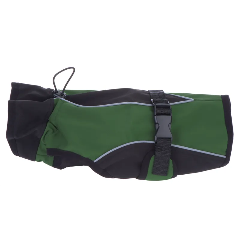 Hundtäcke av softshell - ca 55 cm rygglängd grön Endast denna vecka