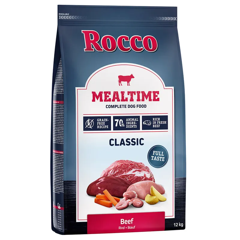 Lägg i varukorgen Rocco Mealtime - rikt på nötkött - 12 kg