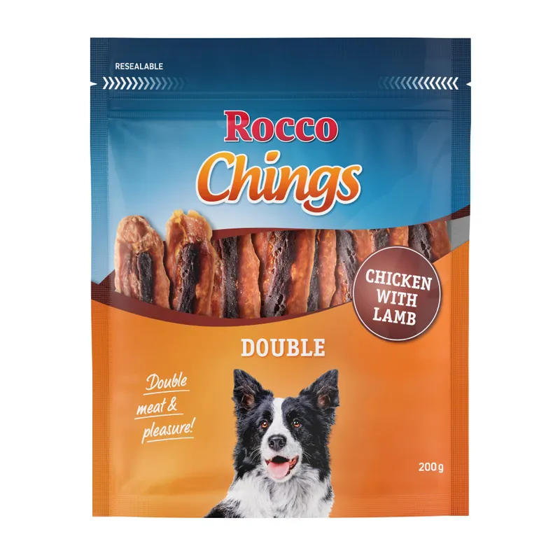 Rocco Chings Double - Kyckling & lamm 200 g Erbjudandepris