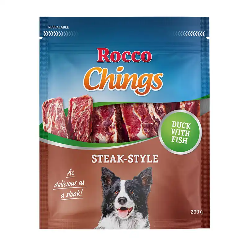 Premium Ekonomipack Rocco Chings Steak Style - Ankkött 4 x 200 g