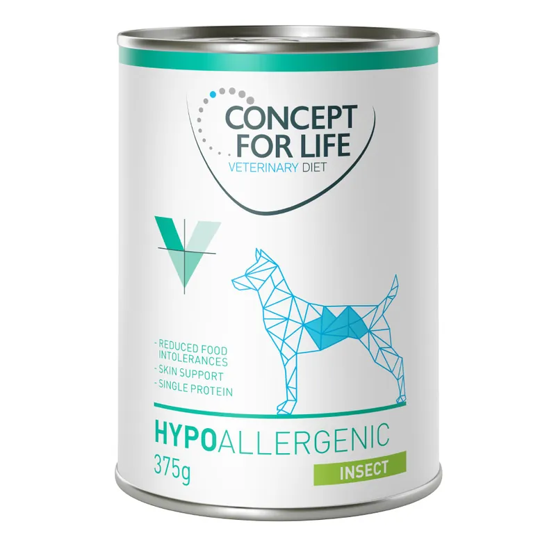 Concept for Life Veterinary Diet Hypoallergenic Insect - 12 x 375 g Snabb leverans