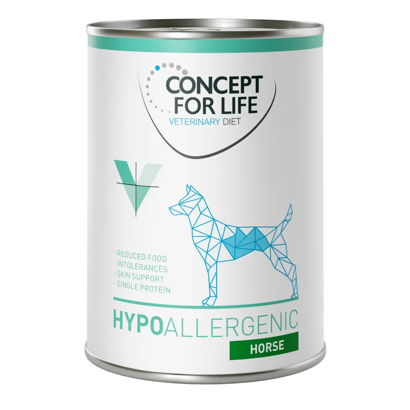 Concept for Life Veterinary Diet Hypoallergenic Horse - 12 x 400 g Rabatt