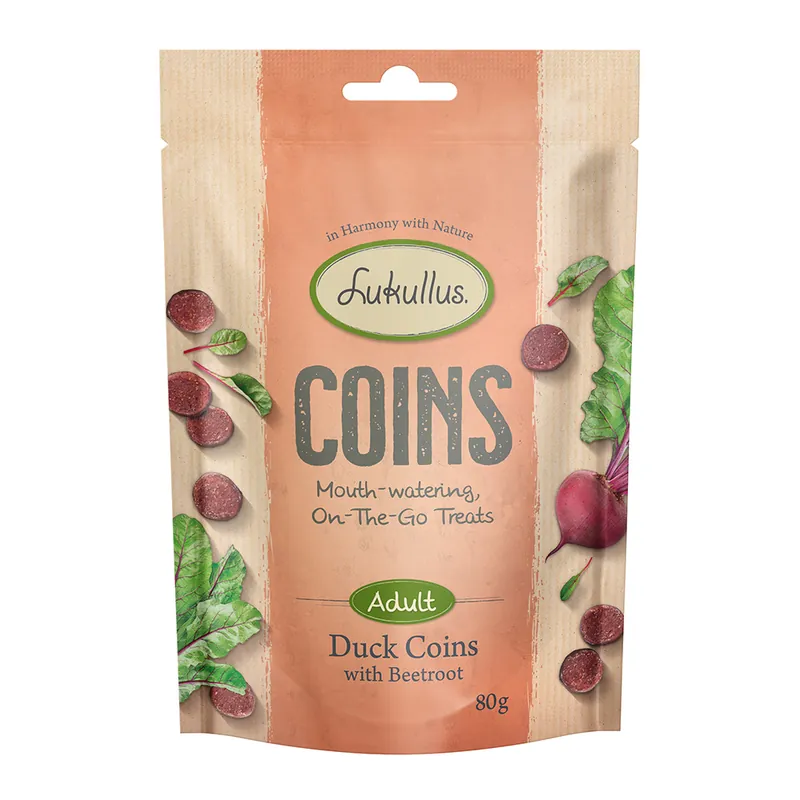 Lukullus Coins med lamm - Ekonomipack 3 x 80 g Utförsäljning