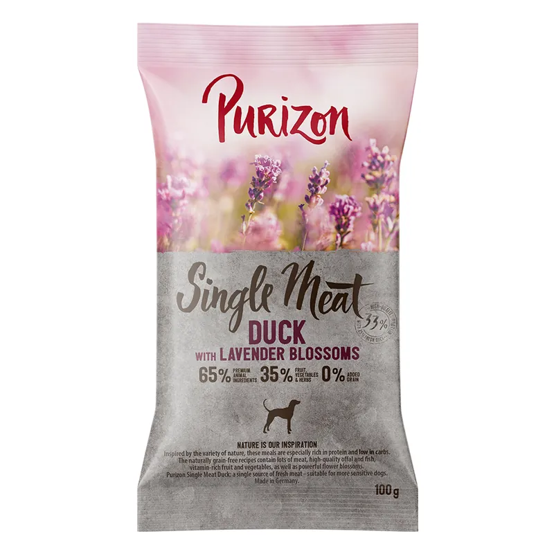 100 g Purizon Single Meat Adult Duck & Apple - 100 g Endast denna vecka
