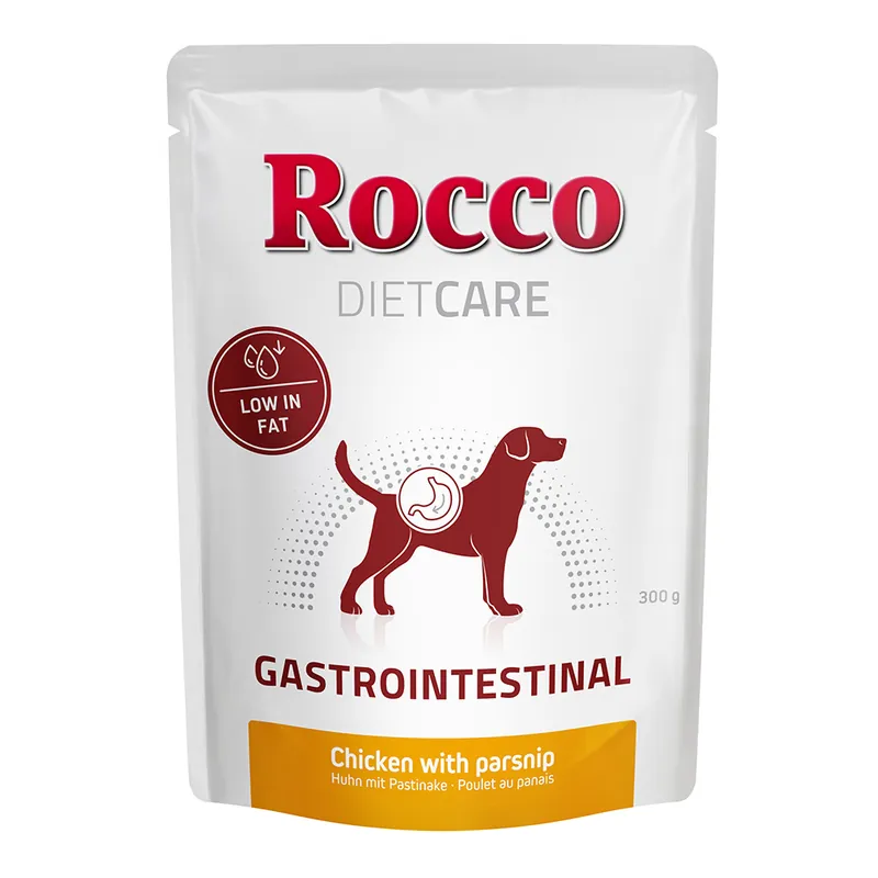 Populärt val Rocco Diet Care Gastro Intestinal Kyckling med palsternacka portionspåse 300 g - 12 x 300 g