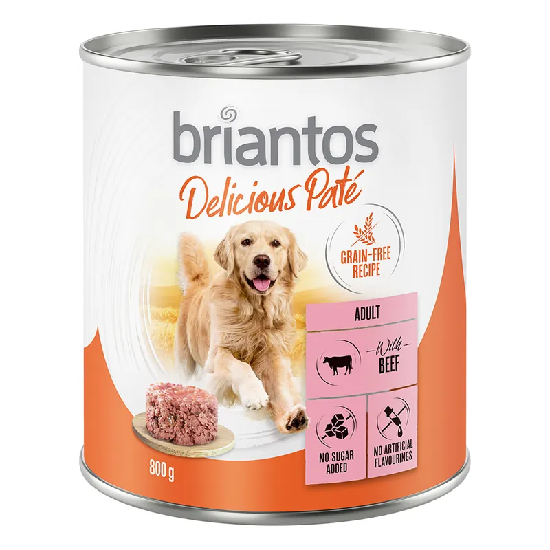 Sänkt pris Briantos Delicious Paté 6 x 800 g - Nötkött