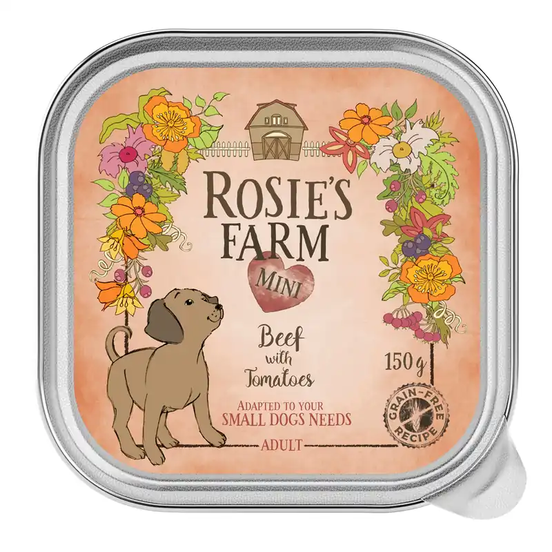 Rosie‘s Farm Mini 6 x 150 g - Biff med tomater Köp online
