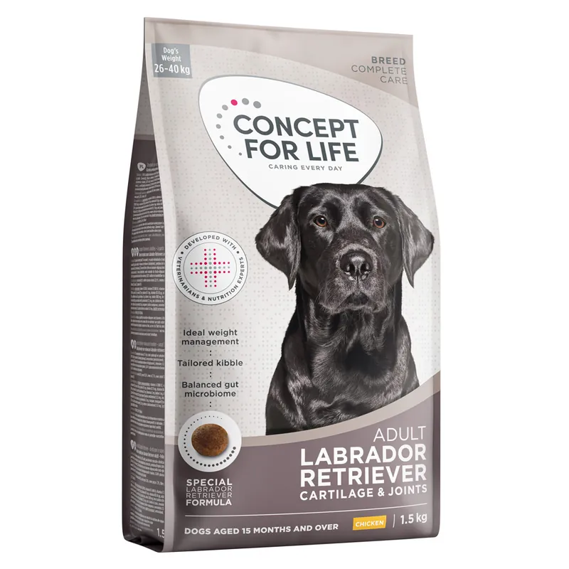 Beställ idag Concept for Life Labrador Retriever Adult - Nytt 1,5 kg