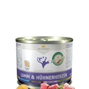 Bästa pris Vet Concept Dog Lamm & Kycklinghjärta Våtfoder