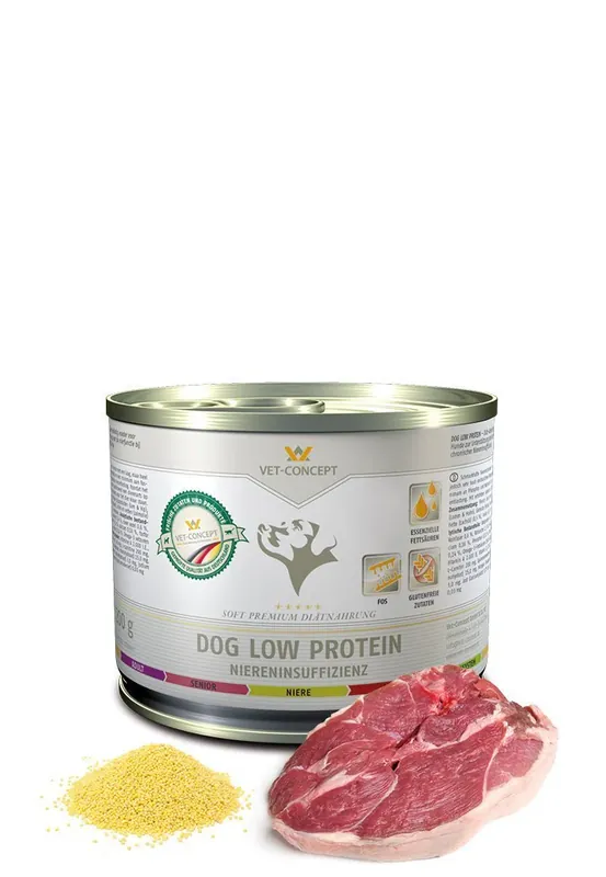 Extra rabatt Vet Concept Hundmeny Låg proteinhalt