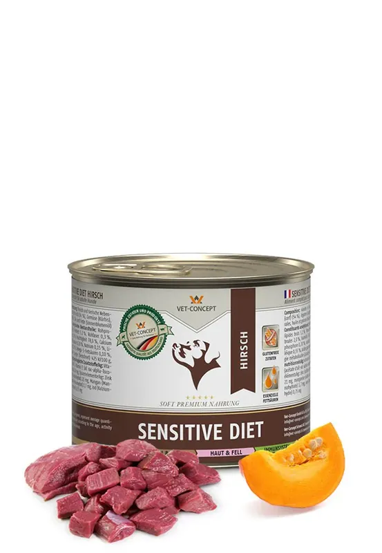 Outlet Vet Concept Dog Menu Sensitive Diet Hjort 6 x 200 g