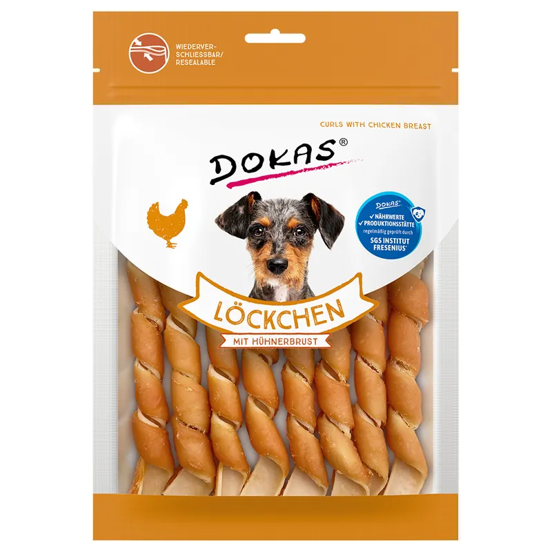 Utförsäljning Dokas spiraler med kycklingbröst - 120 g