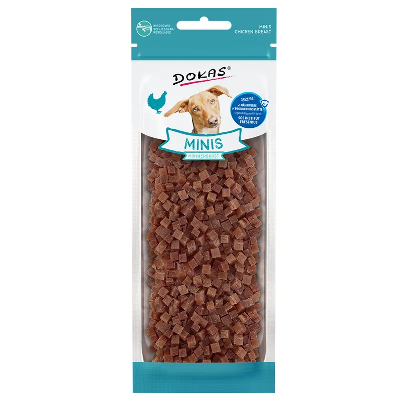Dokas Minis kycklingbröst - Ekonomipack 2 x 70 g Lägg i varukorgen