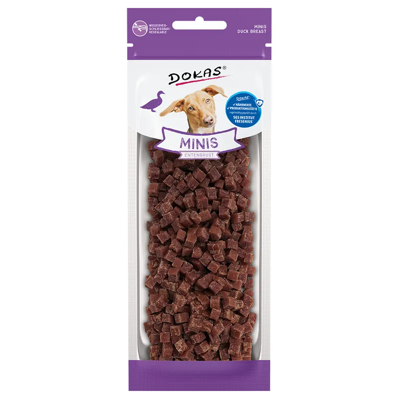 Dokas Minis ankbröst - 70 g Populärt val