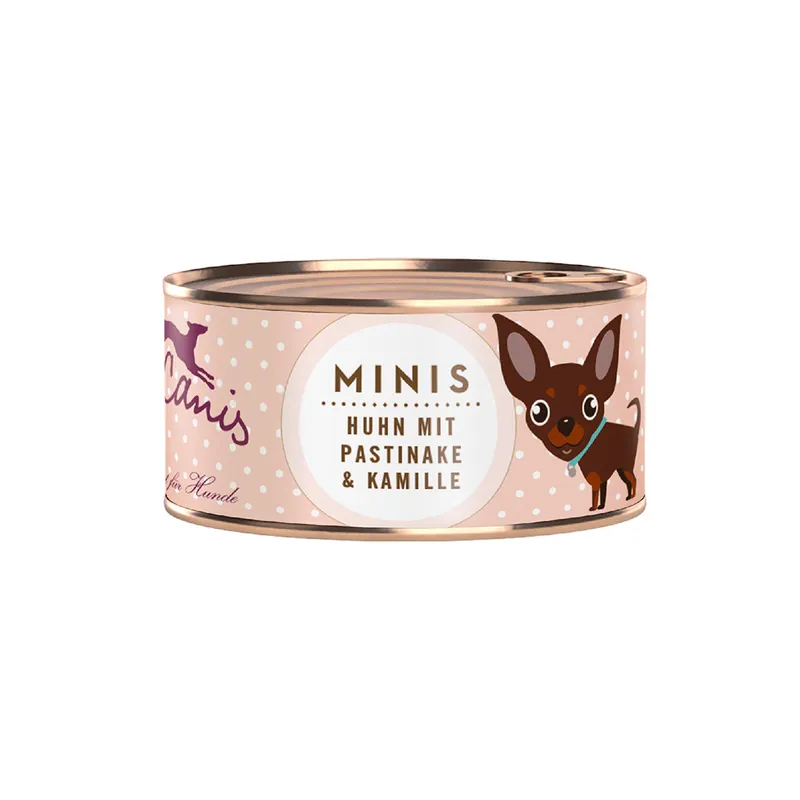 Beställ nu Terra Canis Mini 18 x 100 g - Kyckling med palsternacka och kamomill