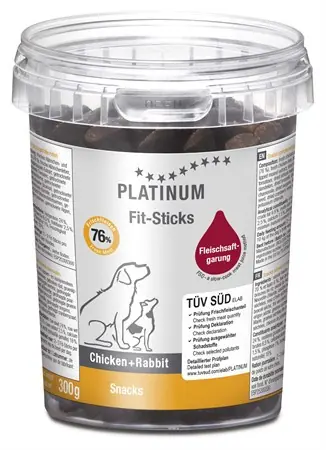Fit-Sticks Chicken + Rabbit Hundgodis - 300 g Kundfavorit