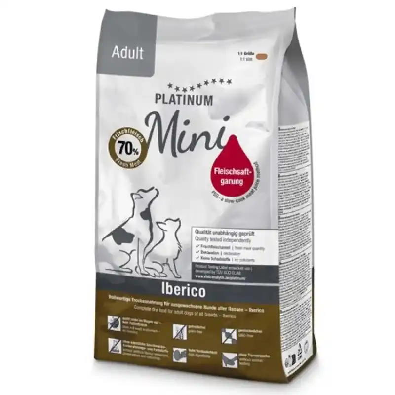 Billig Mini Adult Iberico+Greens torrfoder - 900 g