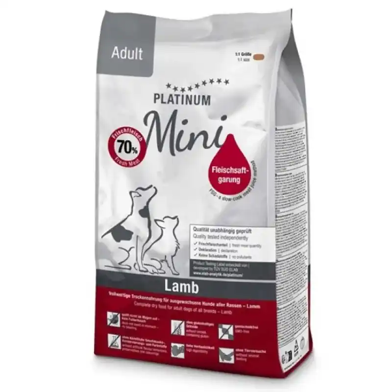 Sista chansen Mini Adult Lamb+Rice torrfoder - 900 g