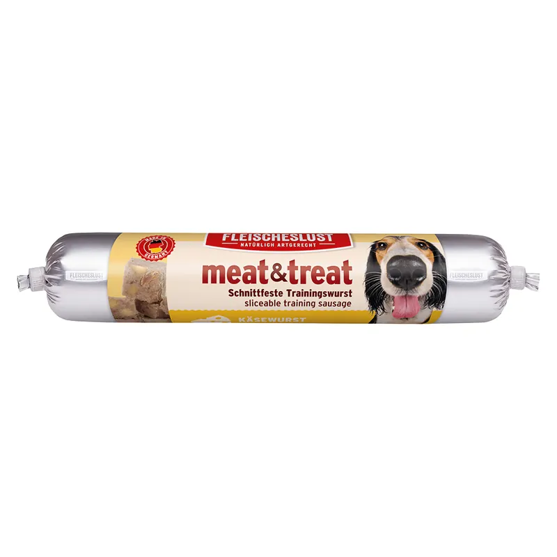 Fleischeslust meat & treat träningskorv - Ostkorv 80 g Begränsat erbjudande
