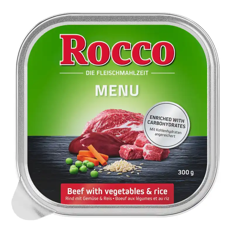 Nyhet Rocco Menu 9 x 300 g - Nötkött
