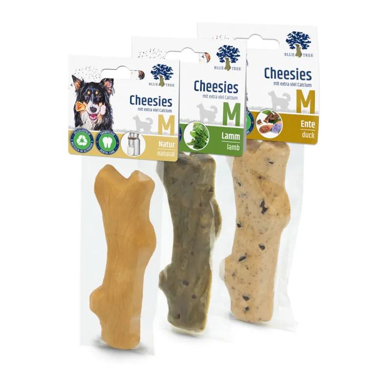 Blue Tree Cheesies - Mixpack storlek M 3 sorter à 50 g Kundfavorit