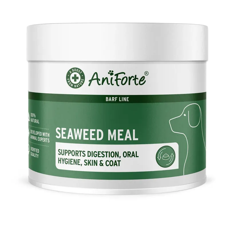 AniForte BARF-Line Seaweed Meal tillskott för hundar 250 g Trygg betalning