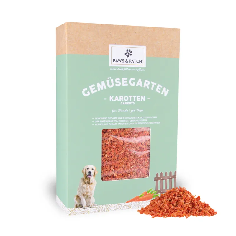 PAWS PATCH Grönsaksgården Morotsflingor - 400 g Köp nu