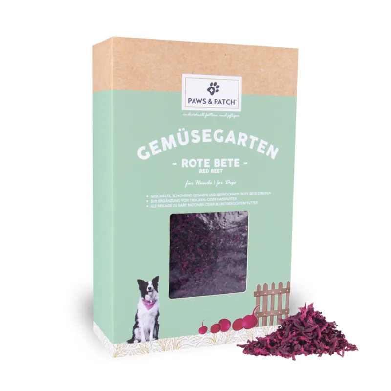 PAWS PATCH Grönsaksträdgård Rödbetsremsor - 400 g prisnedsättning