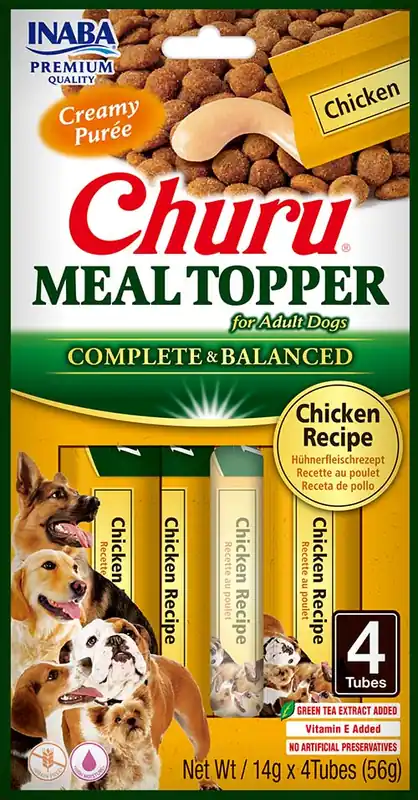 Sista chansen Dog Meal Topper Chicken 4x14g