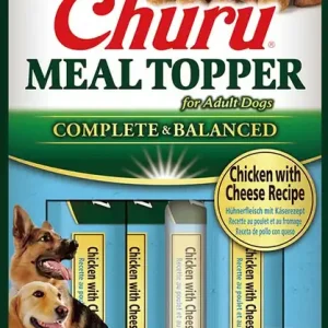 Dog Meal Topper Chicken with Cheese 4x14g Populärt val