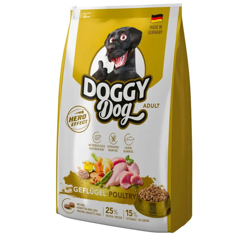Doggy Dog Adult med fjäderfä - Ekonomipack 2 x 10 kg Snabb frakt