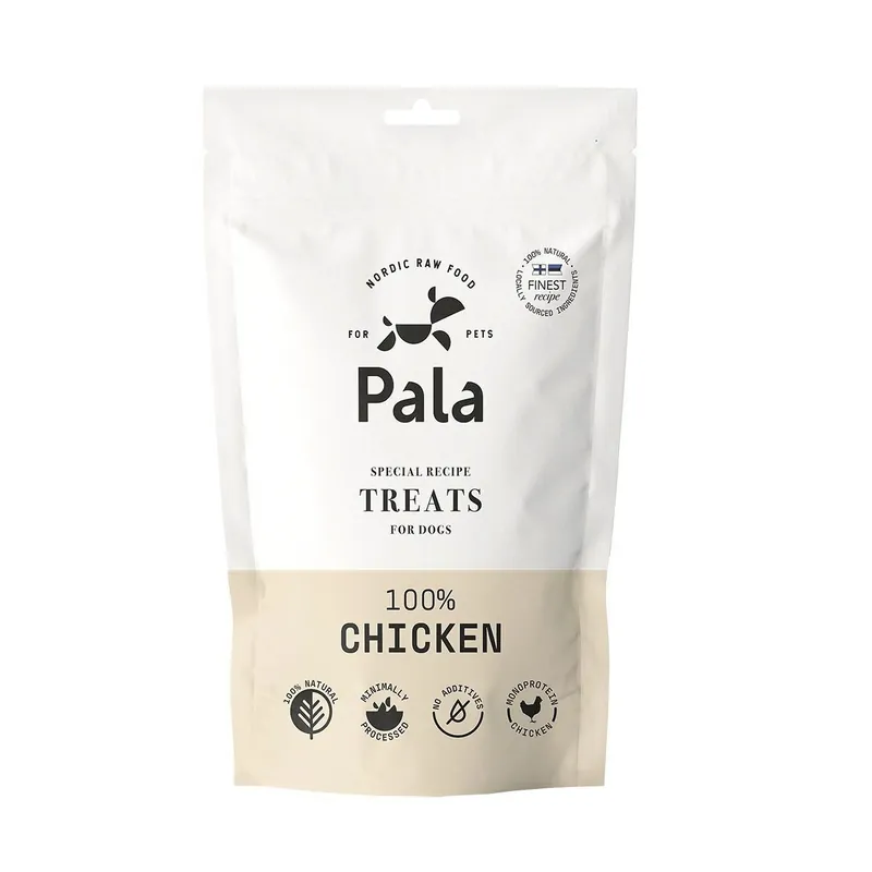 Pala 100% Chicken Lufttorkat Hundgodis 100 g Beställ nu