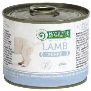 Sänkt pris Nature‘s Protection Puppy Lamm 200 g för hundar