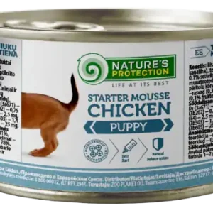 Nature‘s Protection Starter Mousse kyckling 200 g för valpar Erbjudandepris