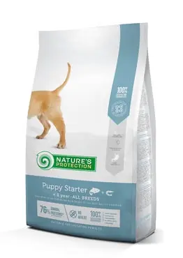 Nature‘s Protection Puppy starter all breeds lax & krill 2 kg för hundar I lager