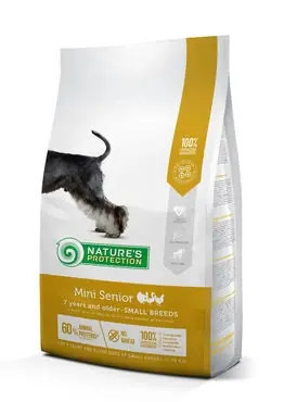 Nature‘s Protection Mini senior fågel 2 kg för hundar Snabb leverans