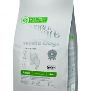 Nature‘s Protection Superior Care White Dogs Adult Small Breeds Insekter torrfoder 1,5 kg Lägg i varukorgen