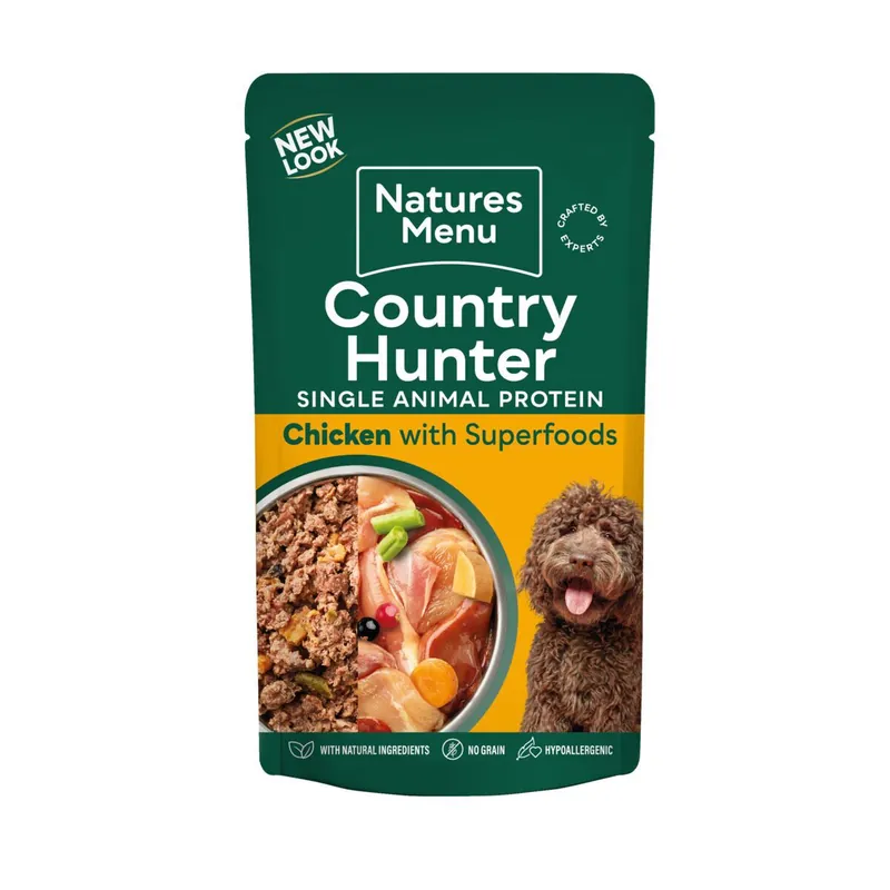Natures menu Country Hunter Dog Free Range Chicken 150 g Sänkt pris