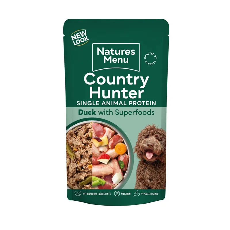Natures menu Country Hunter Dog Duck 150 g Köp nu