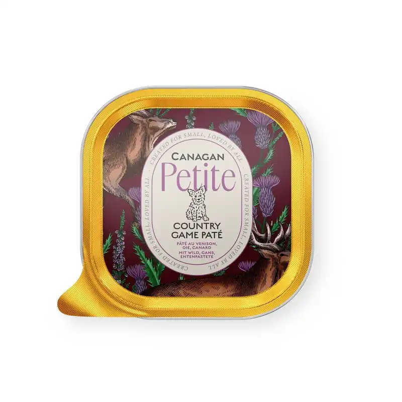 Canagan Petite Country Game Pate Våtfoder till Hund 100 g Lågt pris