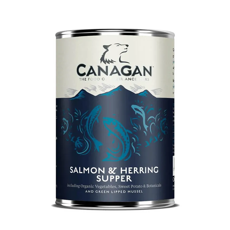 Billig Canagan Salmon & Herring Supper 400 g