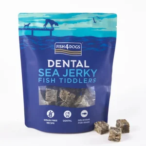 Jerky Fish Tiddlers, Hundsnack - 115 g Begränsat erbjudande