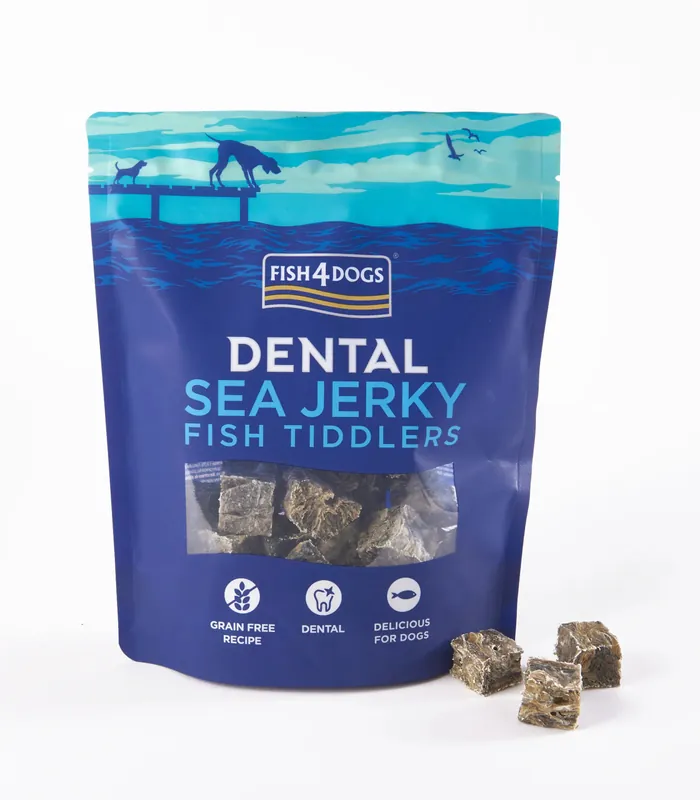 Jerky Fish Tiddlers, Hundsnack - 115 g Begränsat erbjudande