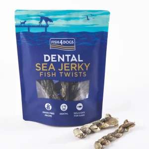 Jerky Fish Twists, Hundsnack - 100 g Sista chansen