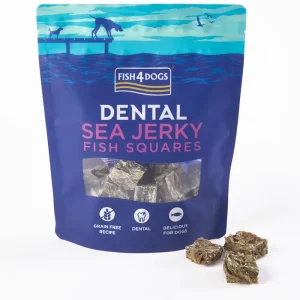 Jerky Fish Squares, Hundsnack - 575 g Utförsäljning