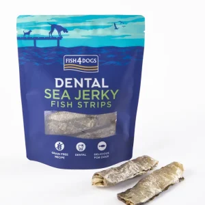 Sänkt pris Jerky Fish Strips, Hundsnack - 500 g