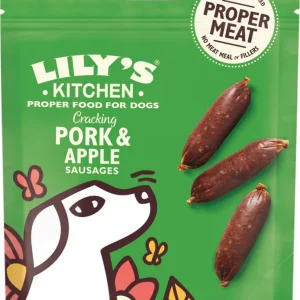Cracking Pork & Apple Sausages for Dogs Hundgodis - 70 g Begränsat antal