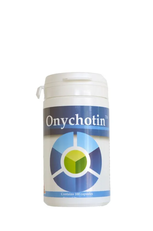 Onychotin fodertillskott för klor - 1 burk á 100 kapslar Premium
